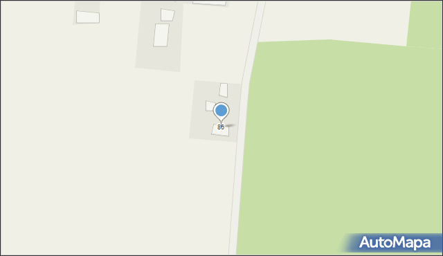 Podozierany, Podozierany, 86, mapa Podozierany