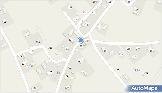 Podrzecze, Podrzecze, 77, mapa Podrzecze