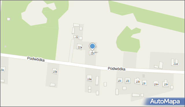 Podścichawa, Podścichawa, 22c, mapa Podścichawa