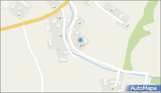 Podskale, Podskale, 43, mapa Podskale