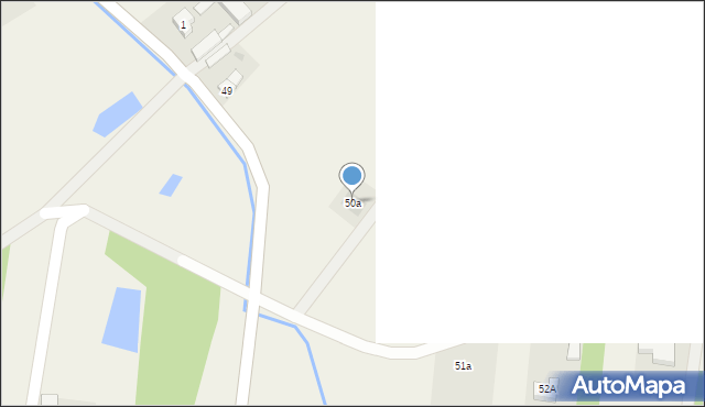 Podskarbice Szlacheckie, Podskarbice Szlacheckie, 50a, mapa Podskarbice Szlacheckie
