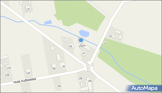 Podskwarne, Podskwarne, 97a, mapa Podskwarne