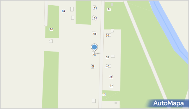 Podsmardzewo, Podsmardzewo, 67, mapa Podsmardzewo