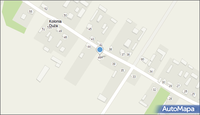 Podstary Zamość, Podstary Zamość, 44A, mapa Podstary Zamość