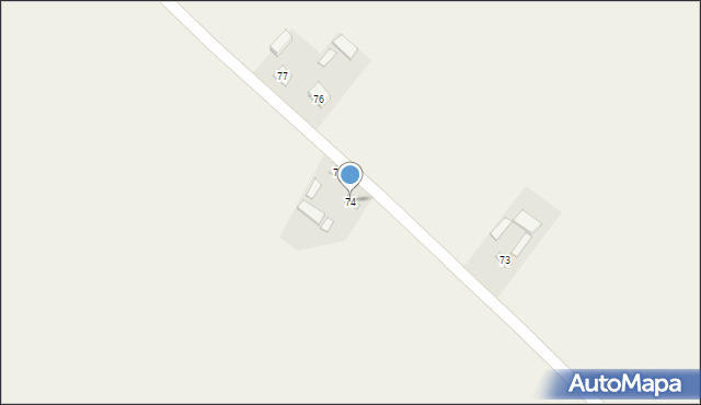 Podstary Zamość, Podstary Zamość, 74, mapa Podstary Zamość