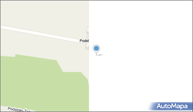 Podstoła, Podstoła-Żabiniec, 1, mapa Podstoła