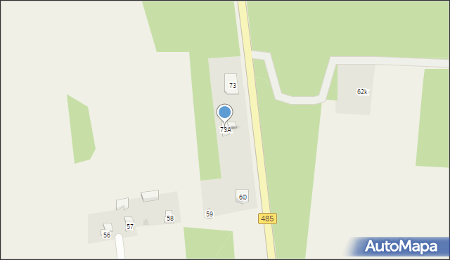 Podstoła, Podstoła, 73A, mapa Podstoła