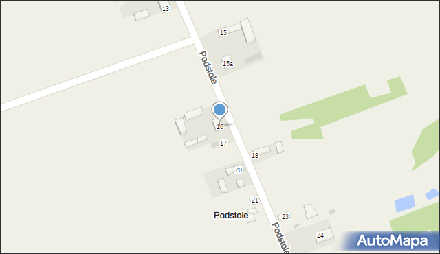 Podstole, Podstole, 16, mapa Podstole