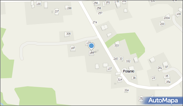 Podstolice, Podstolice, 165, mapa Podstolice