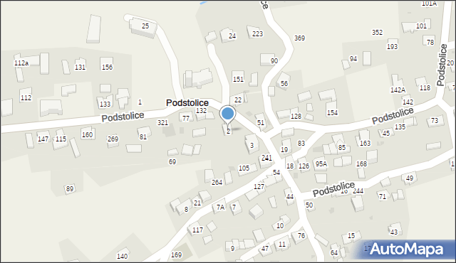 Podstolice, Podstolice, 2, mapa Podstolice