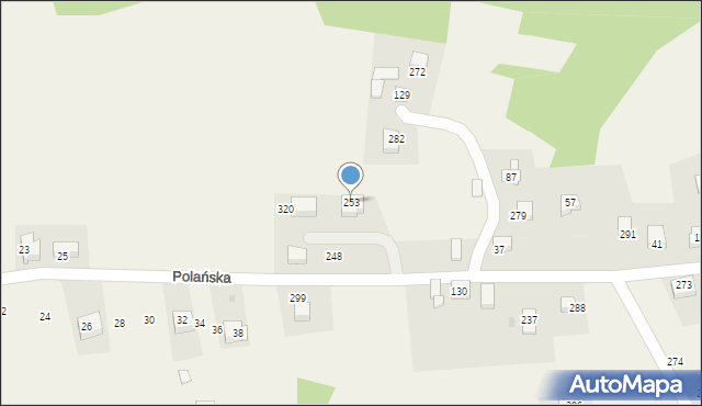 Podstolice, Podstolice, 253, mapa Podstolice