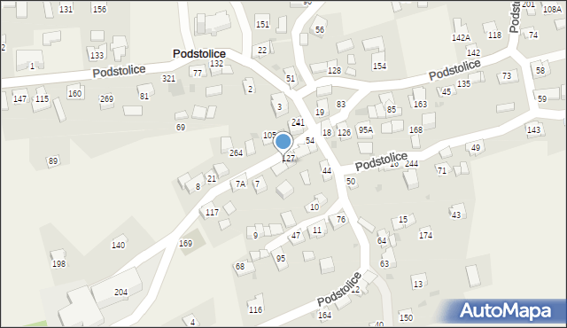 Podstolice, Podstolice, 6, mapa Podstolice