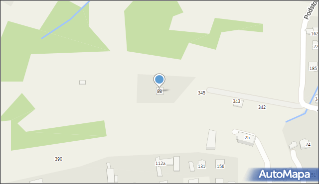 Podstolice, Podstolice, 88, mapa Podstolice