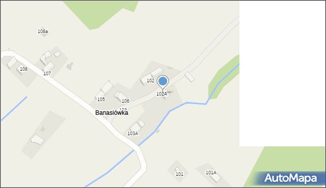 Podszkle, Podszkle, 104, mapa Podszkle