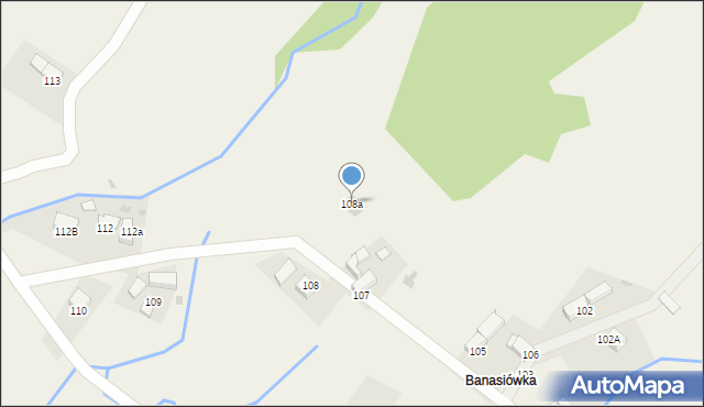 Podszkle, Podszkle, 108a, mapa Podszkle