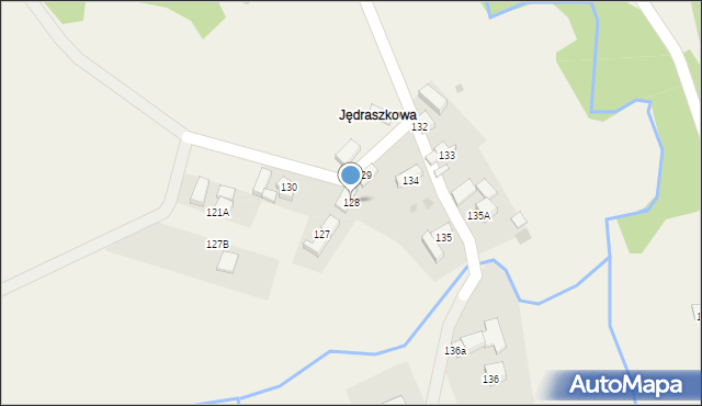 Podszkle, Podszkle, 128, mapa Podszkle