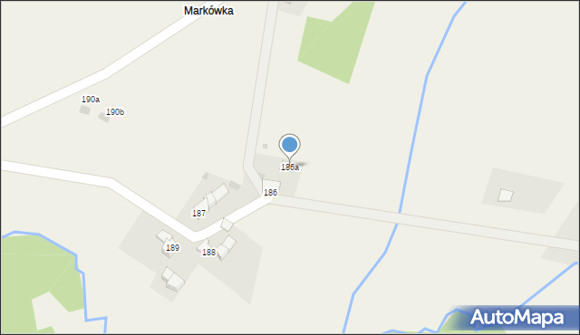 Podszkle, Podszkle, 186a, mapa Podszkle