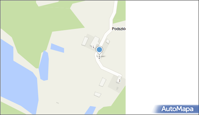 Podszkle, Podszkle, 2, mapa Podszkle