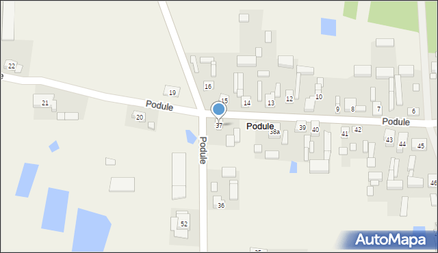 Podule, Podule, 37, mapa Podule