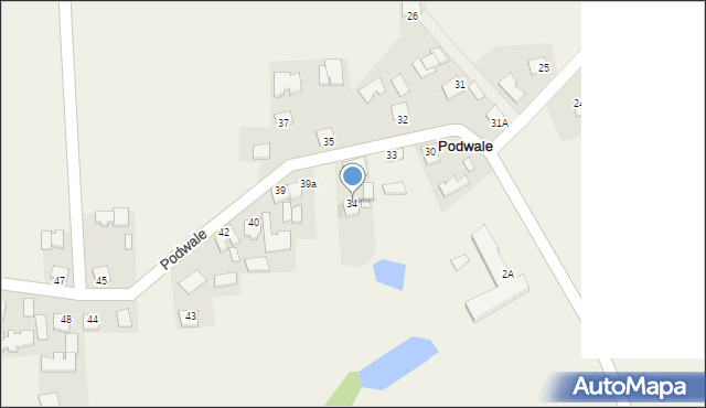 Podwale, Podwale, 34, mapa Podwale