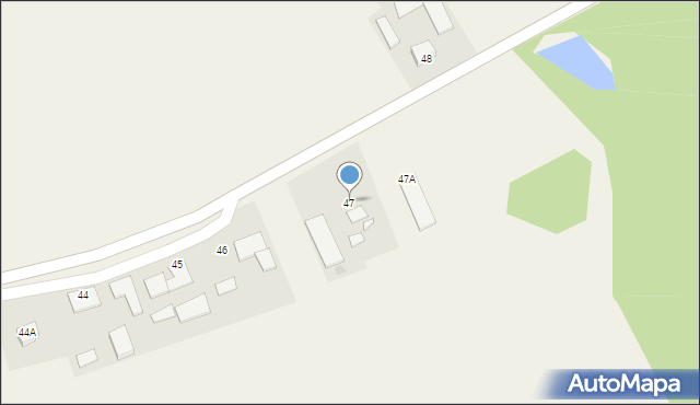 Podwiesk, Podwiesk, 47, mapa Podwiesk