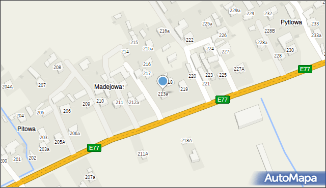 Podwilk, Podwilk, 213a, mapa Podwilk