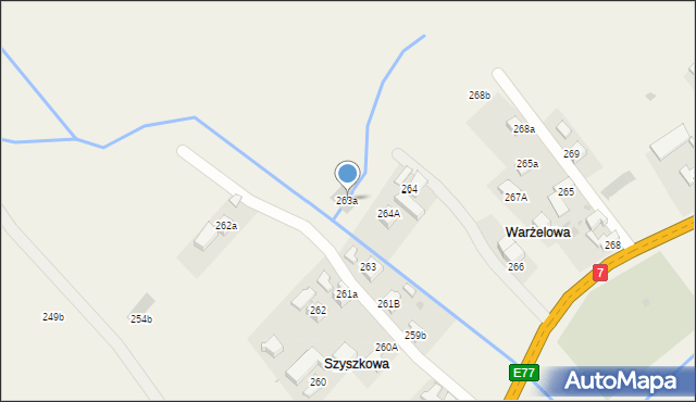 Podwilk, Podwilk, 263a, mapa Podwilk