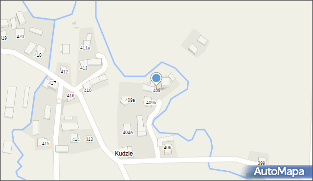 Podwilk, Podwilk, 408, mapa Podwilk