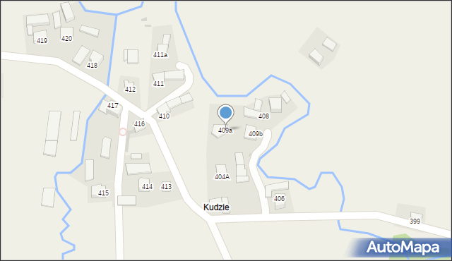 Podwilk, Podwilk, 409a, mapa Podwilk