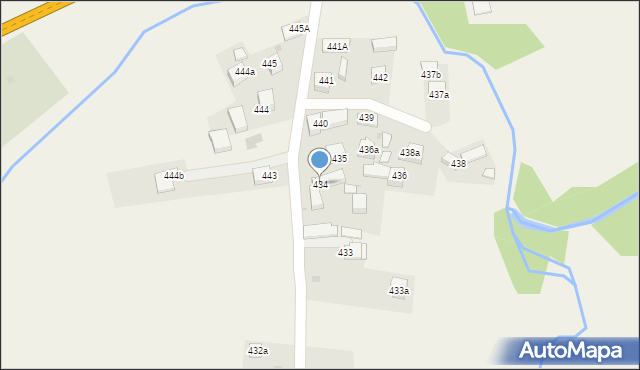 Podwilk, Podwilk, 434, mapa Podwilk