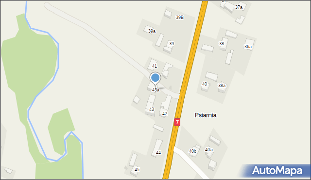 Podwilk, Podwilk, 43a, mapa Podwilk