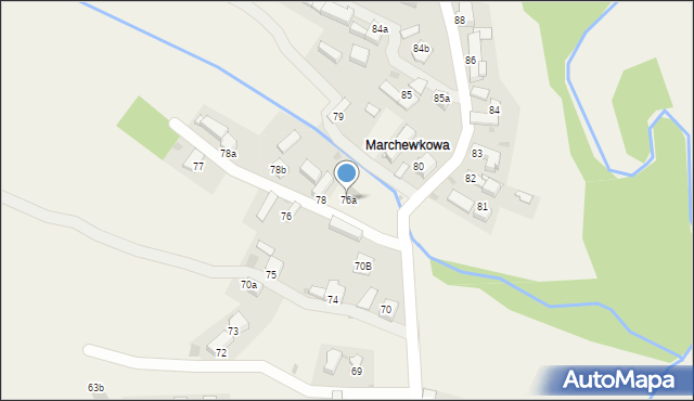 Podwilk, Podwilk, 76a, mapa Podwilk