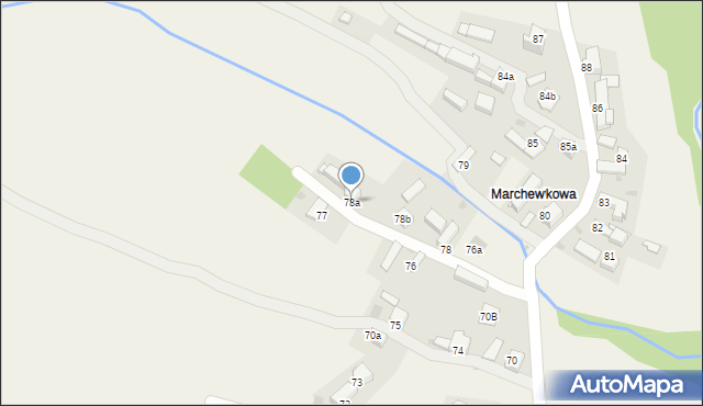 Podwilk, Podwilk, 78a, mapa Podwilk