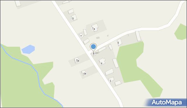 Podwysokie Jeleniewskie, Podwysokie Jeleniewskie, 5, mapa Podwysokie Jeleniewskie