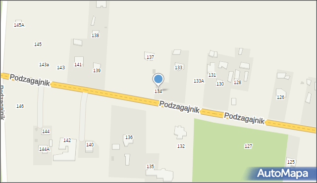 Podzagajnik, Podzagajnik, 134, mapa Podzagajnik