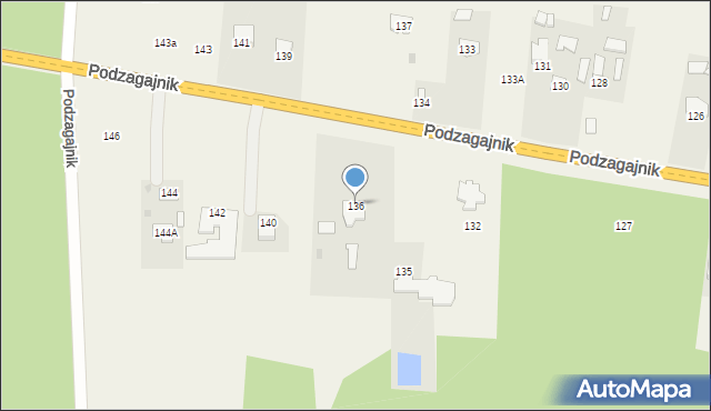 Podzagajnik, Podzagajnik, 136, mapa Podzagajnik