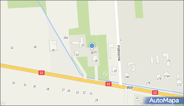 Podzagajnik, Podzagajnik, 19, mapa Podzagajnik