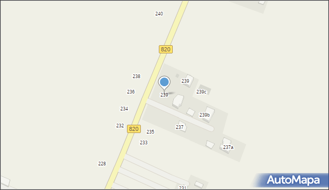 Podzamcze, Podzamcze, 239, mapa Podzamcze