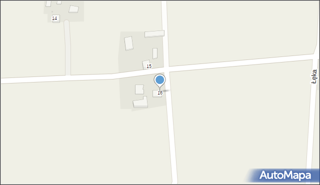 Podzamcze, Podzamcze, 16, mapa Podzamcze