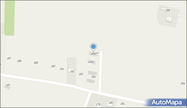 Podzamcze Kolonia, Podzamcze Kolonia, 193c, mapa Podzamcze Kolonia