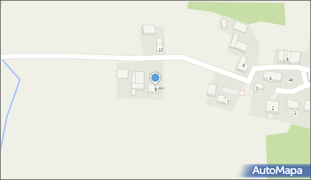 Podzamek, Podzamek, 9, mapa Podzamek