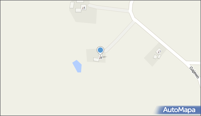 Podzamek Golubski, Podzamek Golubski, 16, mapa Podzamek Golubski