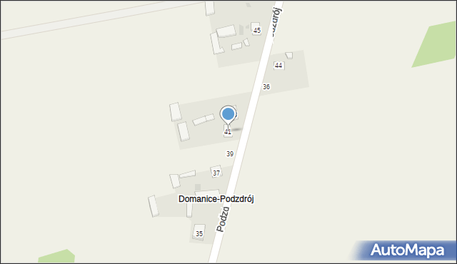 Podzdrój, Podzdrój, 41, mapa Podzdrój