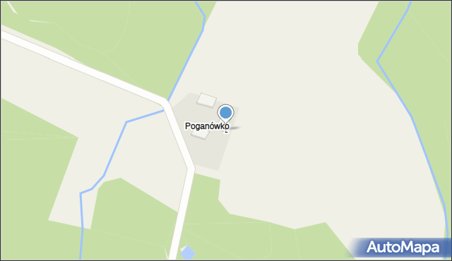 Poganowo, Poganowo, 2, mapa Poganowo