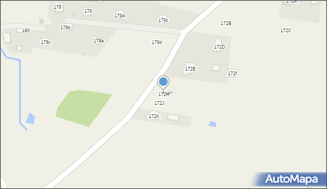 Pogórska Wola, Pogórska Wola, 172H, mapa Pogórska Wola