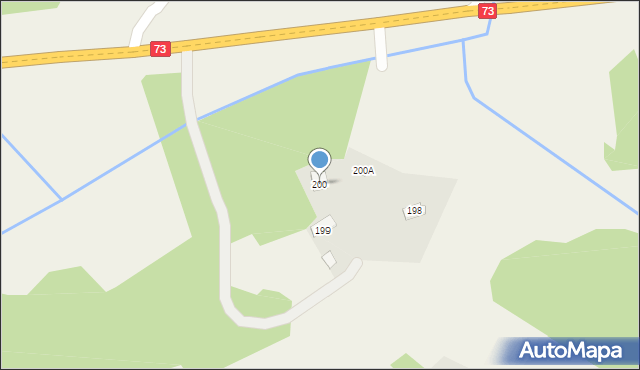 Pogórska Wola, Pogórska Wola, 200, mapa Pogórska Wola