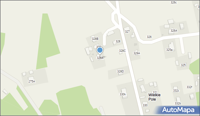 Pogórska Wola, Pogórska Wola, 328A, mapa Pogórska Wola