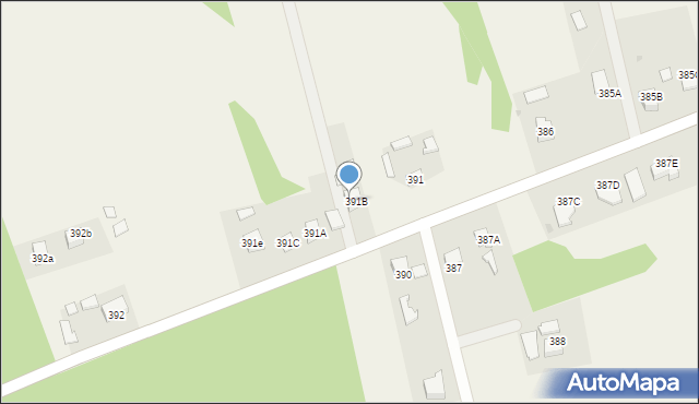 Pogórska Wola, Pogórska Wola, 391C, mapa Pogórska Wola