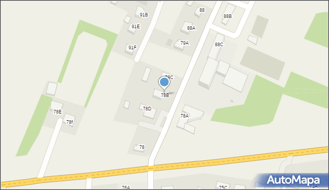 Pogórska Wola, Pogórska Wola, 78B, mapa Pogórska Wola