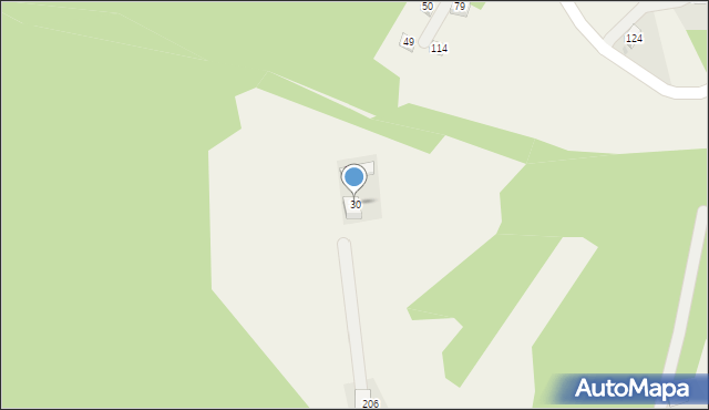 Pogorzany, Pogorzany, 30, mapa Pogorzany